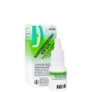 Ксилометазолин Капки за нос 0.1% х10 мл